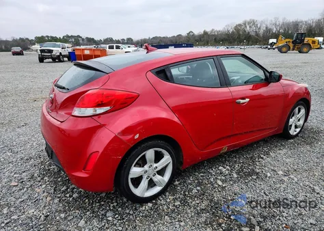 2013 Hyundai Veloster z USA, uszkodzony, nr VIN KMHTC6ADXDU177593